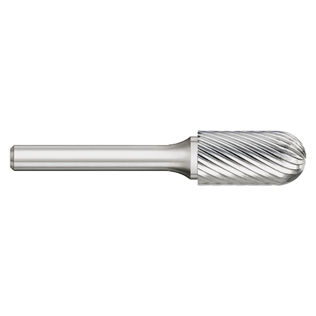 Titan USA TB19364 | 0.5000" (1/2) Diameter x 0.2500" (1/4) Shank x 1.0000" (1) LOC x 2.7500" (2-3/4) OAL Uncoated Carbide Burr