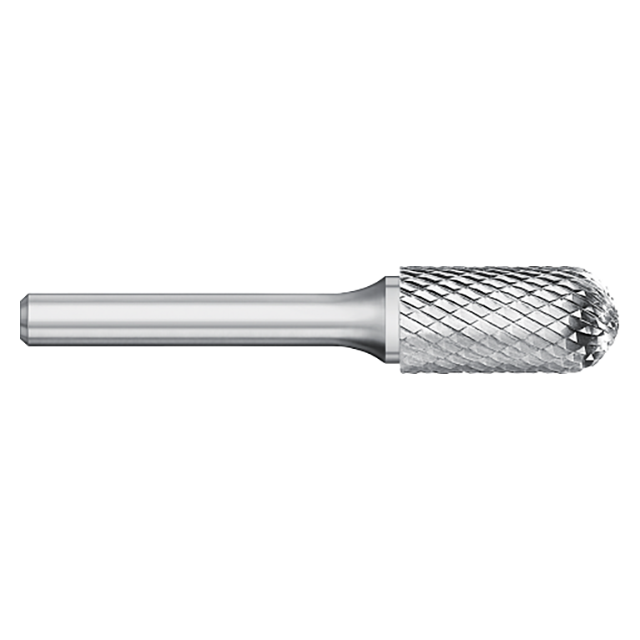 Titan USA TB19367 | 0.0938" Diameter x 0.1250" (1/8) Shank x 0.4375" (7/16) LOC x 1.5000" (1-1/2) OAL Uncoated Carbide Burr