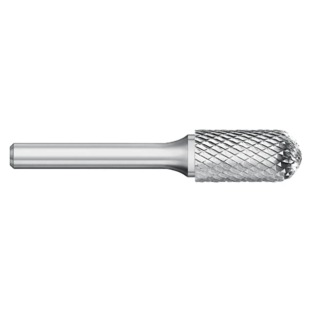 Titan USA TB19379 | 0.6250" (5/8) Diameter x 0.2500" (1/4) Shank x 1.0000" (1) LOC x 2.7500" (2-3/4) OAL Uncoated Carbide Burr