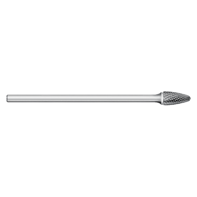 Titan USA TB19584 | 0.3750" (3/8) Diameter x 0.2500" (1/4) Shank x 0.7500" (3/4) LOC x 6.7500" (6-3/4) OAL Uncoated Carbide Burr