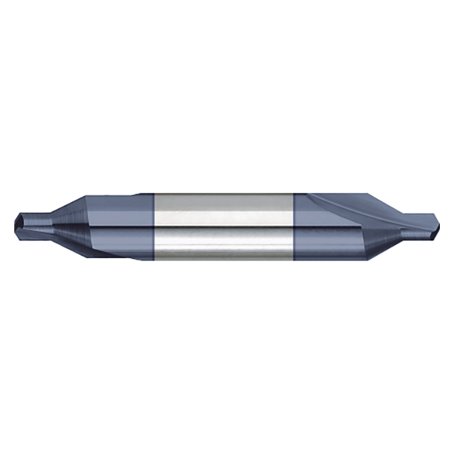 Titan USA CS35030 | 0.0200" (.5mm) Diameter x 0.1250" (1/8) Shank x 1.2500" (1-1/4) OAL 60 Included Angle 2 Flute ALTIN Coated High Speed Steel Combination Drill & Countersink