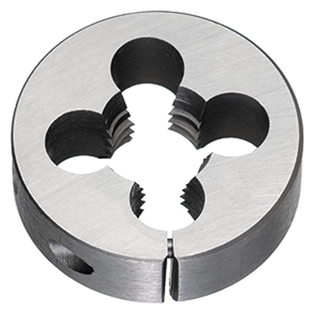 Titan USA TE80821 | #10-32 Thread x 1.0000" (1) Diameter Uncoated High Speed Steel Round Adjustable Die