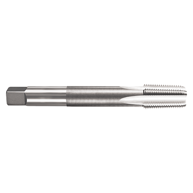 Titan USA TT94221 | 1/8"-27 Thread x 0.7500" (3/4) LOC x 6.0000" (6) OAL 4 Flute Uncoated High Speed Steel Extension Pipe Tap