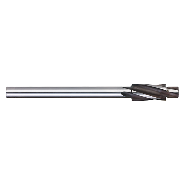 Titan USA TR97510 | 0.7870" Diameter x 0.5000" (1/2) Shank x 1.5000" (1-1/2) Flute Length x 7.5000" (7-1/2) OAL 4 Flute Uncoated High Speed Steel Solid Pilot Counterbore