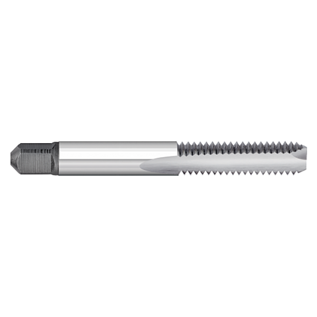 Titan USA TT91227 | #6-40 Thread x 0.1410" Shank x 0.6875" (11/16) LOC x 2.0000" (2) OAL 2 Flute Uncoated High Speed Steel Spiral Point Tap