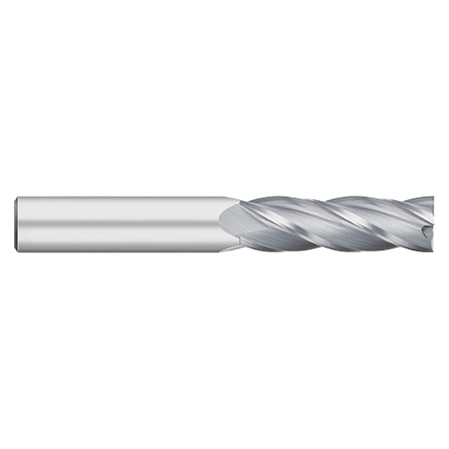 Titan USA TC82532 | 20.00mm Diameter x 20.00mm Shank x 100.00mm OAL x 63.00mm LOC 4 Flute Uncoated Carbide Square End Mill