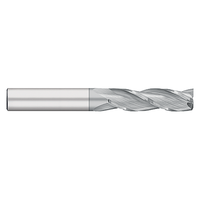 Titan USA TC95320 | 0.3125" (5/16) Diameter 0.3125" (5/16) Shank x 3.0000" (3) OAL x 1.1250" (1-1/8) LOC 3 Flute TICN Coated Carbide Square End Mill