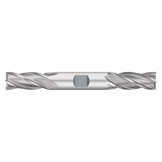Titan USA TE82309 | 0.2500" (1/4) Diameter x 0.3750" (3/8) Shank x 3.3750" (3-3/8) OAL x 0.6250" (5/8) LOC 4 Flute Uncoated Cobalt Square End Mill