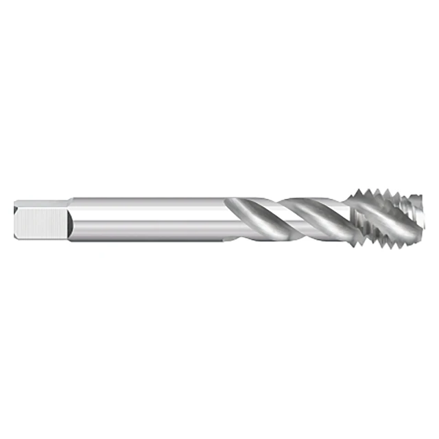 Titan USA TT98520 | M16 X 2.0 Thread x 0.4800" Shank x 3.8125" (3-13/16) OAL x 0.6400" (41/64) LOC 3 Flute Uncoated High Vanadium Powdered Metal Spiral Flute Tap