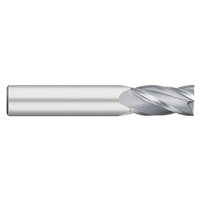 Titan USA TC11859 | 1.00mm Diameter x 3.00mm Shank x 38.00mm OAL x 3.00mm LOC 4 Flute Uncoated Carbide Square End Mill