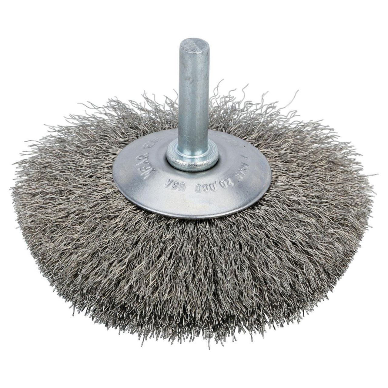 Dynabrade 78861 | 2" Diameter x 7/16" Length Steel Wheel Brush