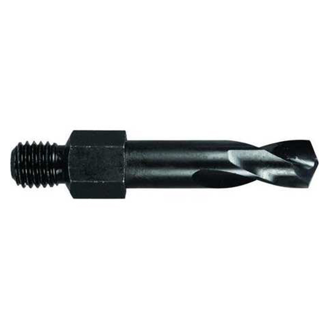 Rocky Mountain Twist 953HS20SS | #20 Size x 9/16" Flute Length x 1-1/4" OAL High Speed Steel Short Threaded Shank Drill Bit