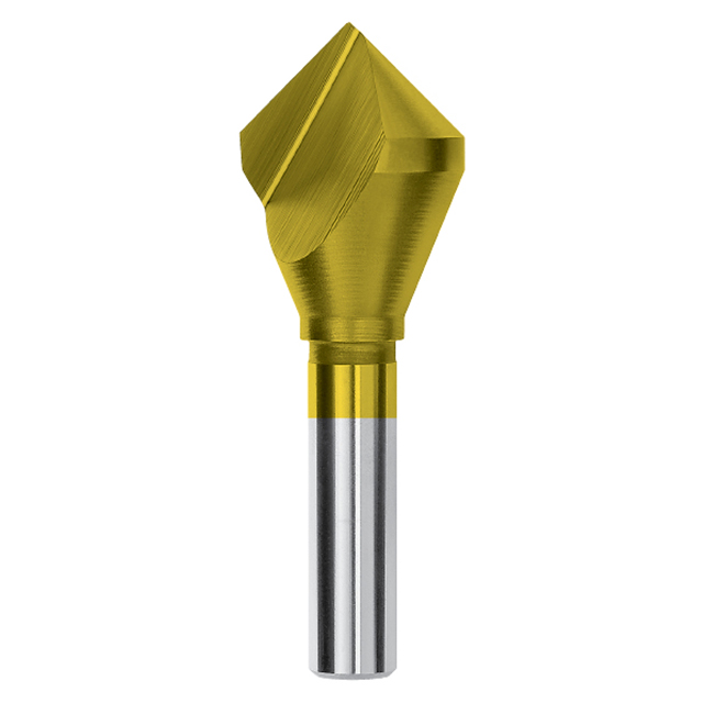 Magafor 84482219050 | 1/2" Diameter 60 Degree Included Angle Single Flute M35/TiN 4822 Countersink