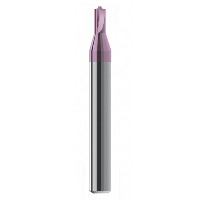 Magafor 888550H0250 | 0.3150" Diameter x 0.3940" Functional Length x 0.0984" Radius Hard'X 8550-H Corner Rounding End Mill