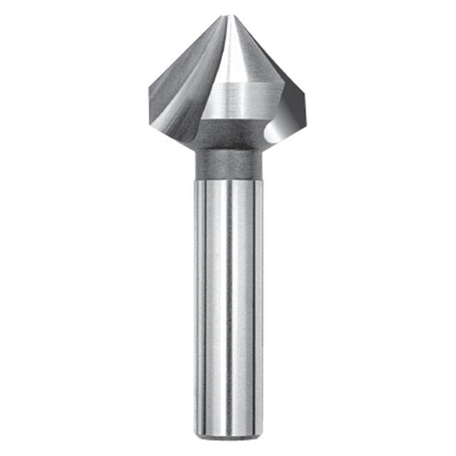 Magafor 84431043000 | 0.1700" Diameter x 0.1580" Shank x 1-5/8" OAL 3 Flute HSS-E Cobalt Countersink