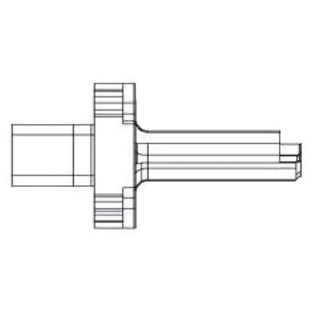 duMONT CNC 99172 | 13.00mm Width x 20.00mm Thickness x 43.00mm Length Indexable Broaching Toolholder