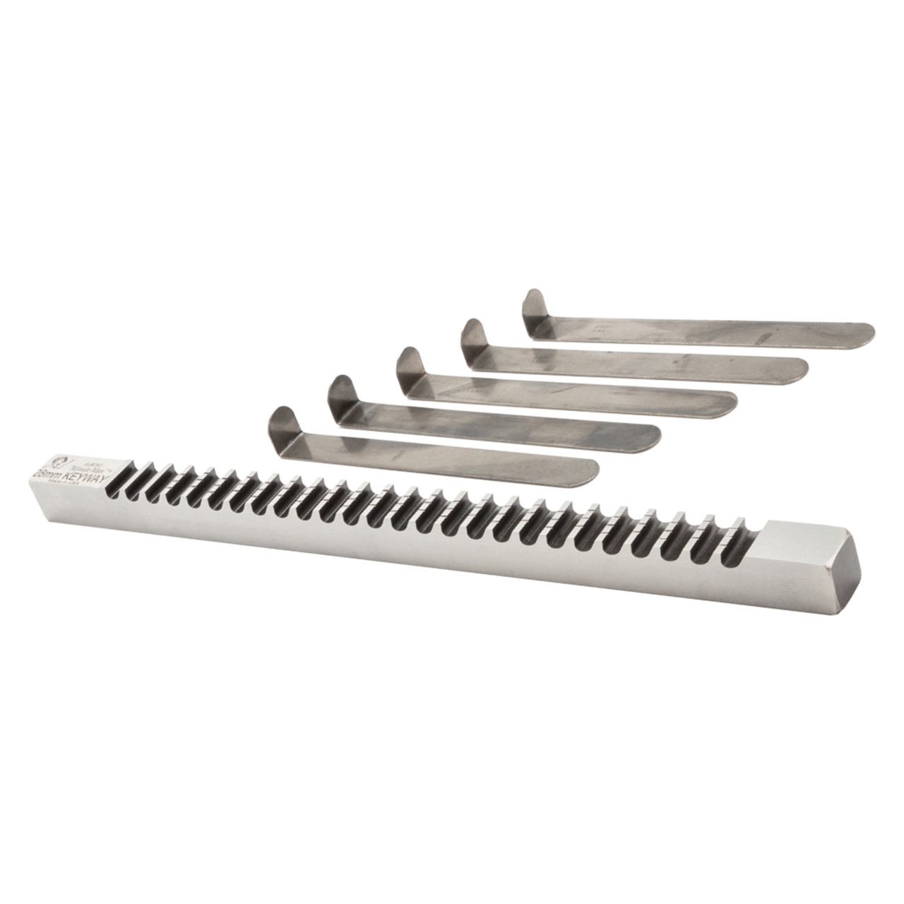 duMONT 44401 | 2"-A/I Broach Size x 1-1/8" LOC Standard Coated Keyway Broach