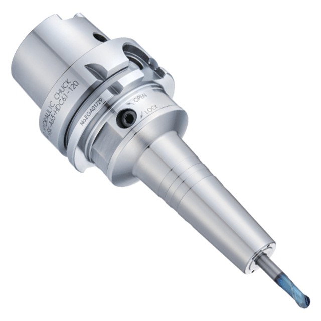 Big Daishowa HSK-A63-HDC25J-120 | 25.00mm Clamping Size x 63.00mm Diameter x 120.00mm Gage Length HSK-A63 Hydraulic Chuck