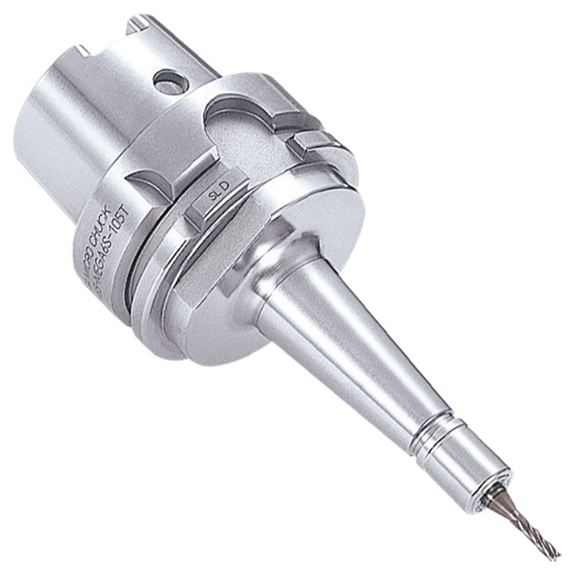 Big Daishowa HSK-A63-MEGA6S-120T | 25.00mm Body Diameter x 120.00mm Gage Length HSK-A63 Micro Chuck