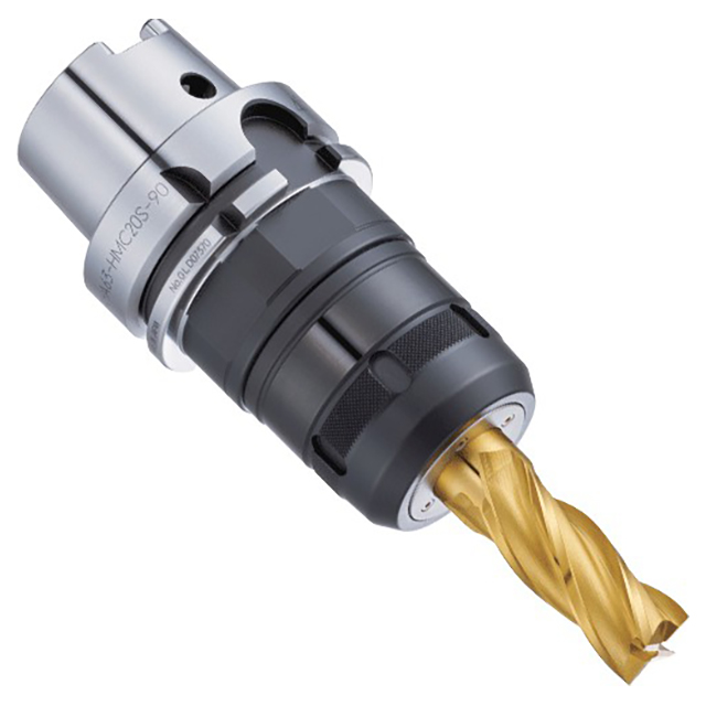 Big Daishowa HSK-A63-HMC20S-90 | 90.00mm Gage Length x 20.00mm Clamping Size HSK-A63 Milling Chuck