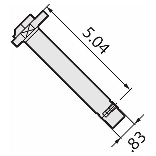 Big Daishowa AG90-CA4SGM-128 | 128.00mm Length Bore Adapter