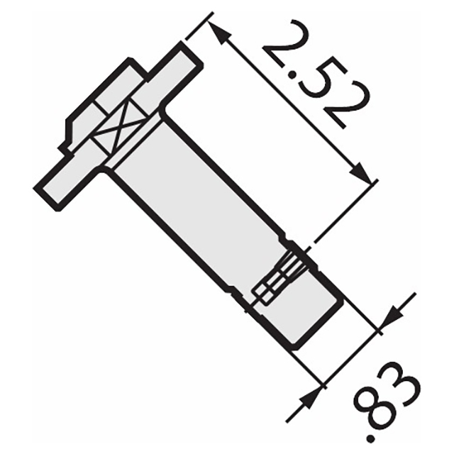 Big Daishowa AG90-CA4SGM-64 | 64.00mm Length Bore Adapter