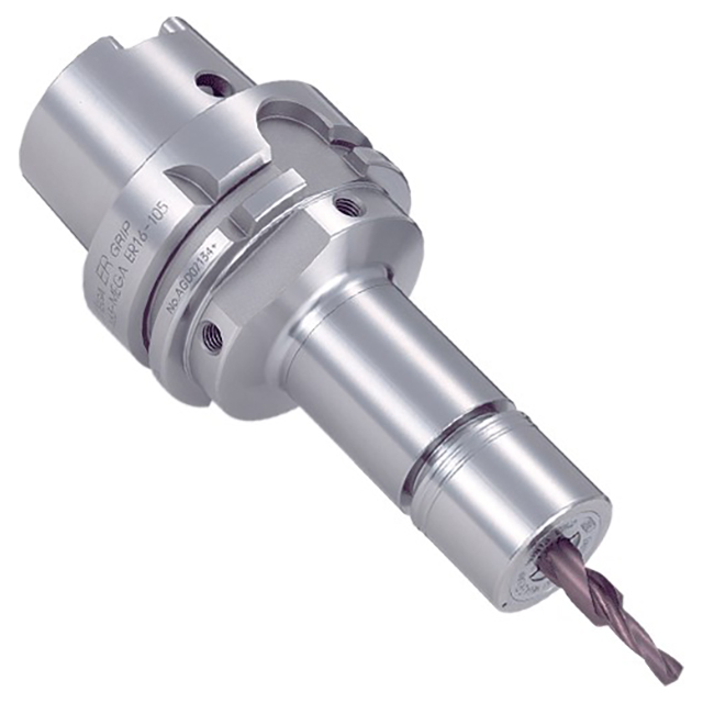 Big Daishowa HSK-A100-MEGAER25-165NL | 165.00mm Gage Length ER25 Collet Chuck