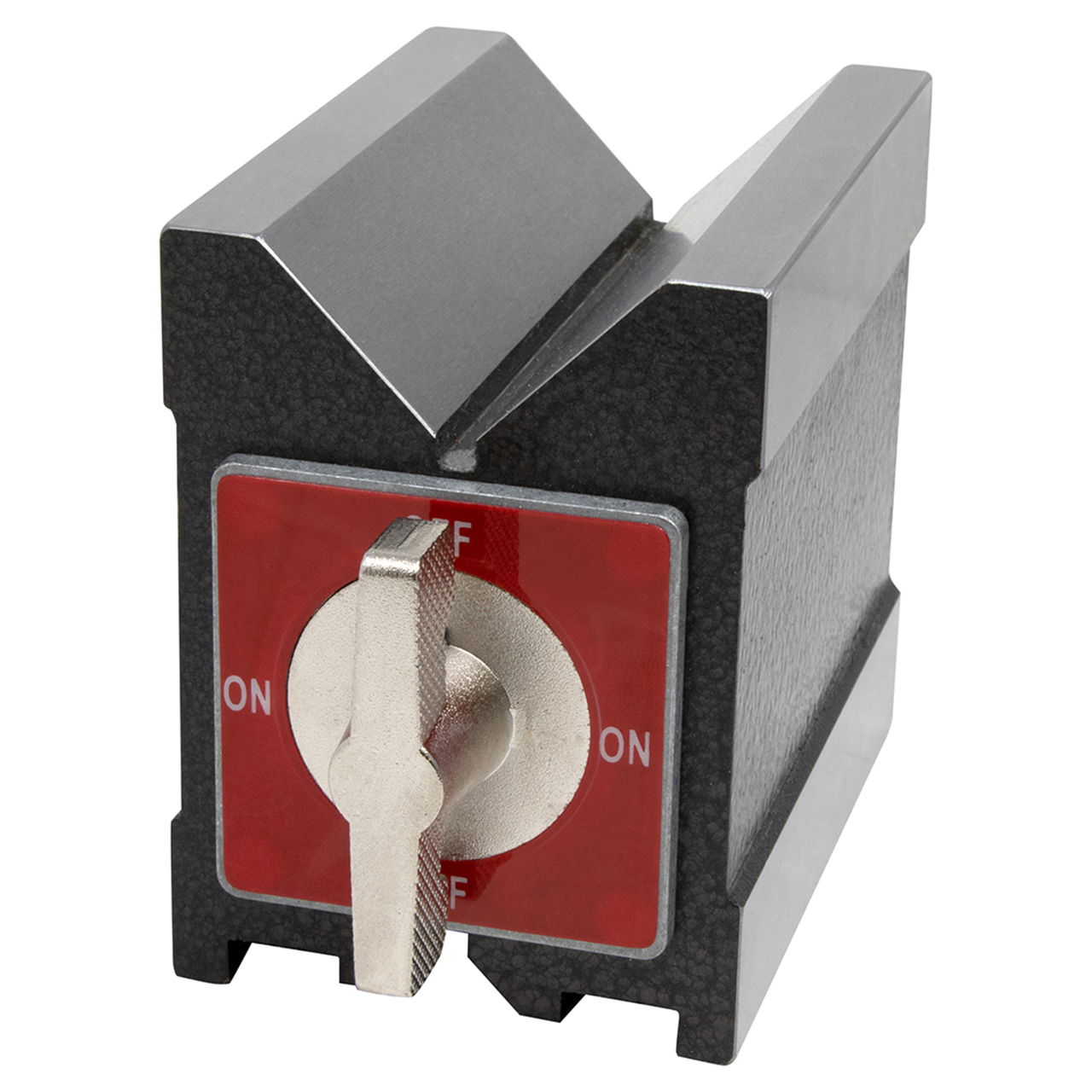 STM 225710 | 4" OAL x 3-1/2" OAW x 2-3/4" OAH x 3/4" Maximum Capacity V-Block