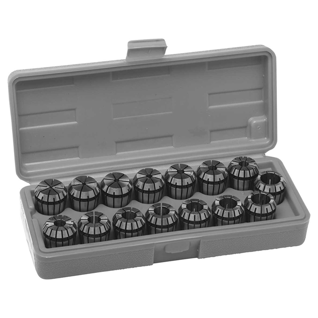 GS Tooling 337938 | 5/8" Capacity ER25 Collet Set - 13 Piece