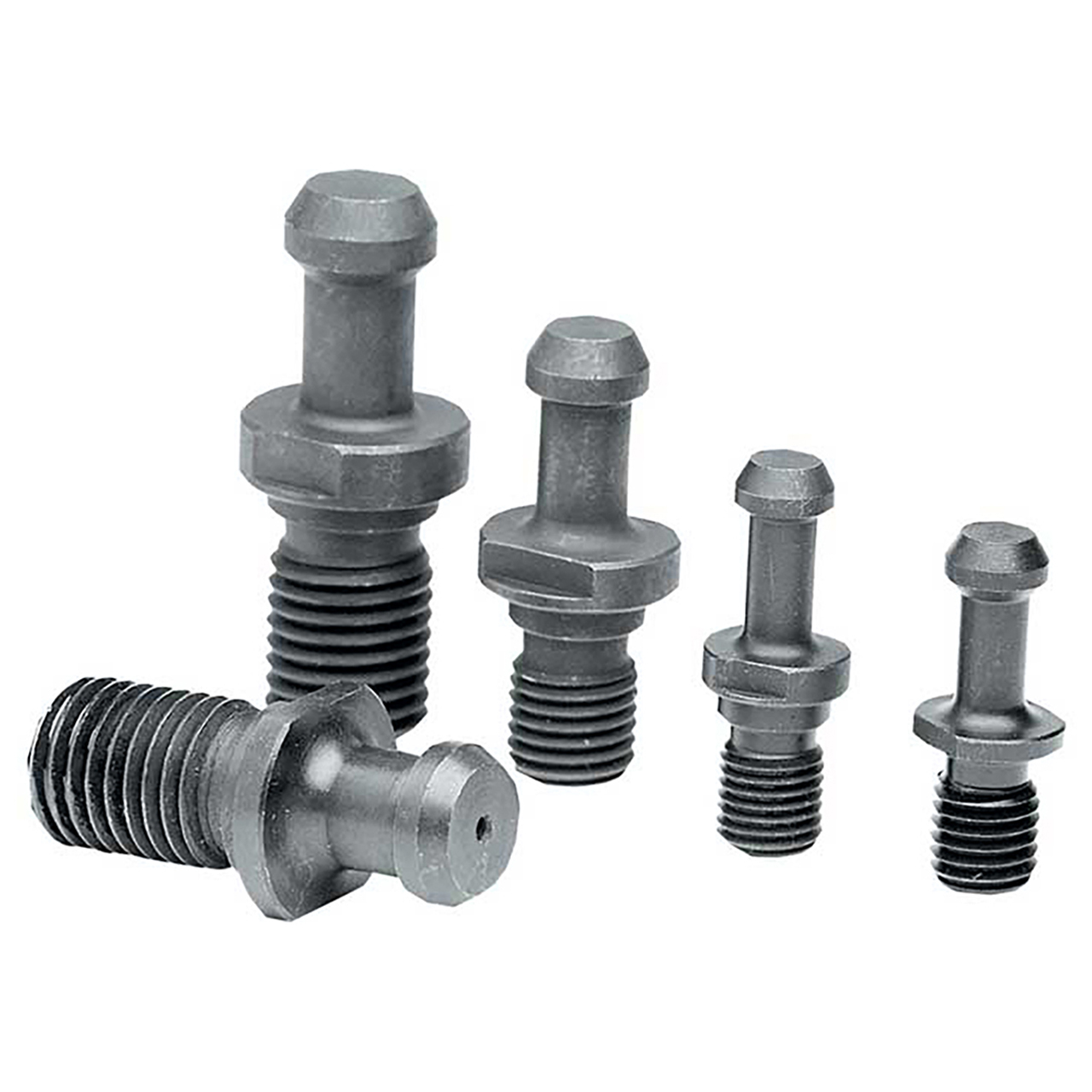 GS Tooling 366062 | 5/8"x11 Thread Size x 0.590" Knob Diameter x 0.390" Neck Diameter x 0.990" Flange Length x 0.236" Thickness 90 Degree Angle Radius Retention Knob
