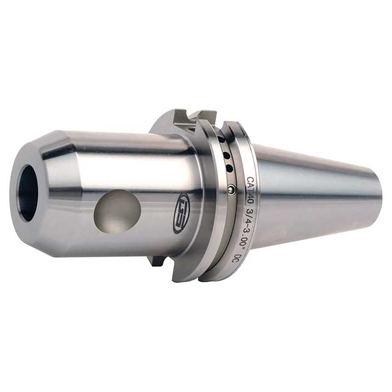 GS Tooling 521062 | CAT40 Size 1-1/4" Diameter x 4.000" Projection End Mill Holder & Adapter