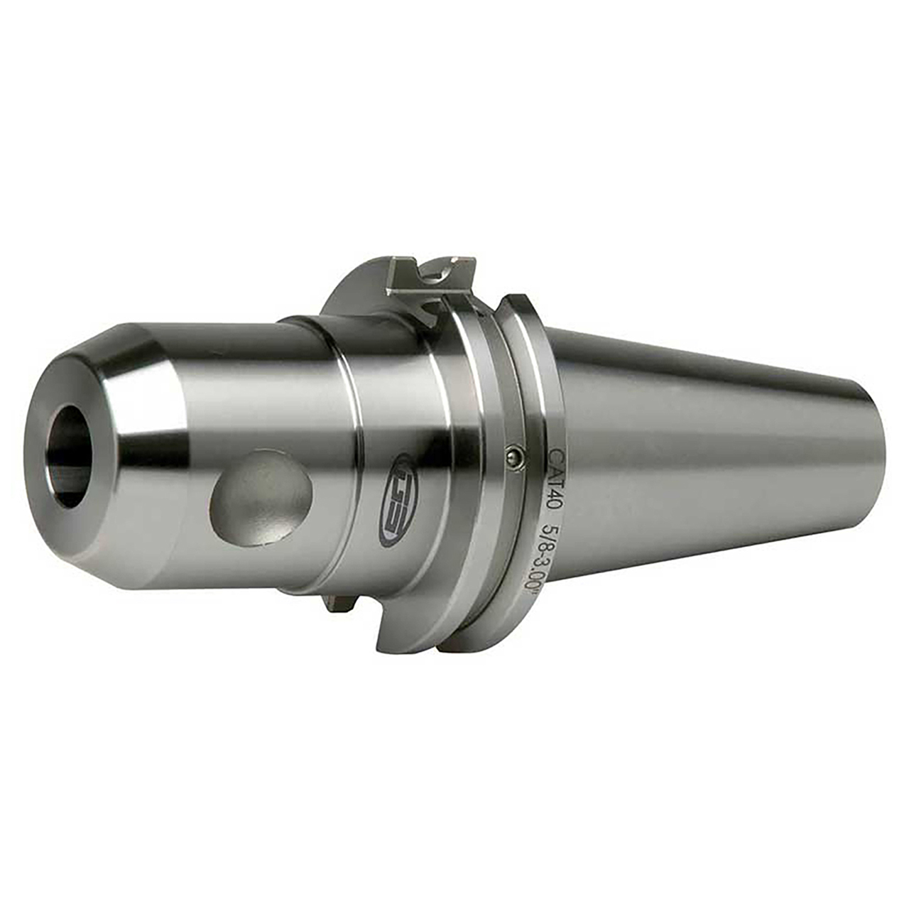 GS Tooling 531032 | CAT40 Size x 5/8" Diameter x 1.750" Projection End Mill Holder & Adapter