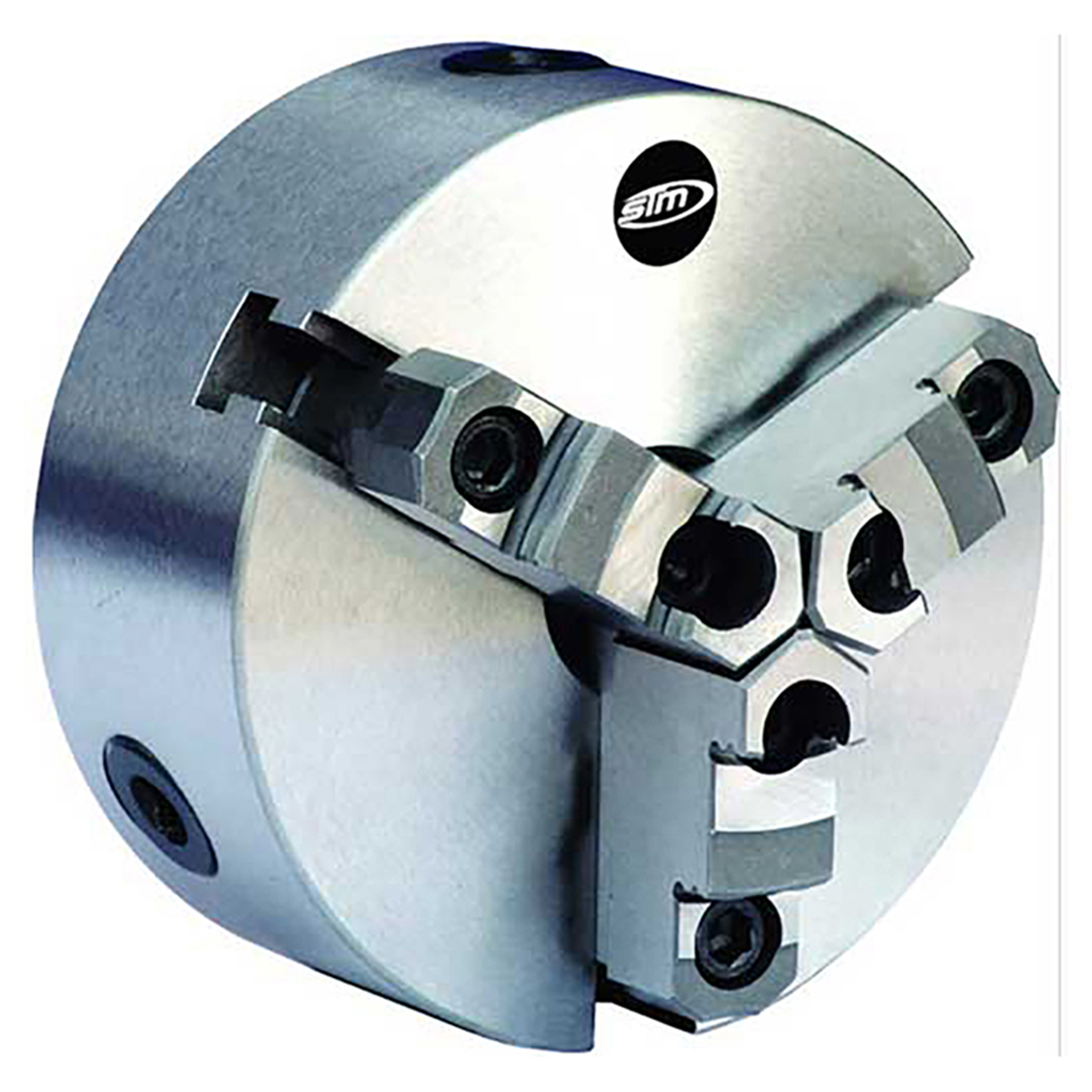 STM 4440930 | 8" Size 3 Jaw Cast Iron Manual Lathe Chuck