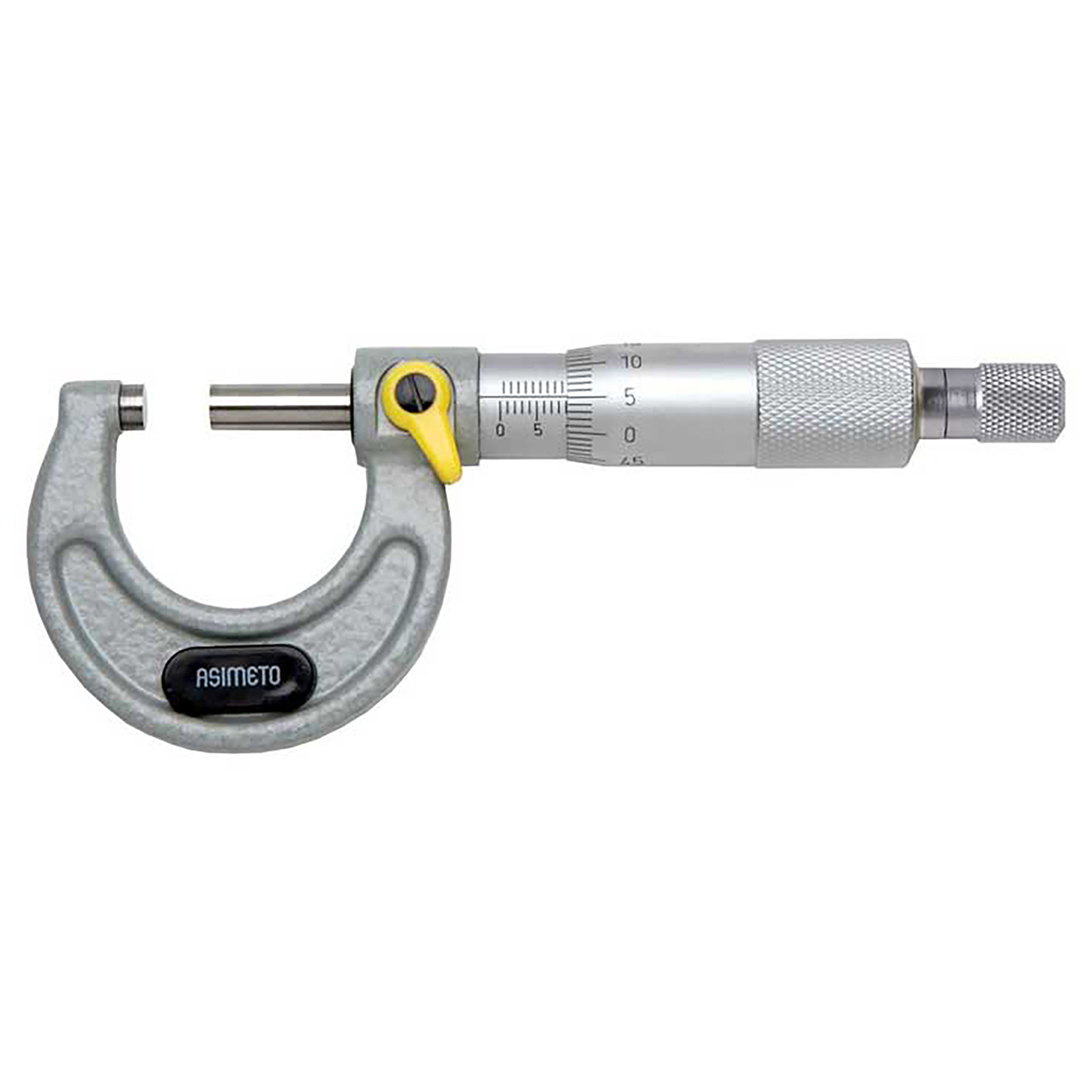 Asimeto 7101033 | 3" Maximum Measurement x 0.0001" Graduation Carbide Mechanical Outside Micrometer