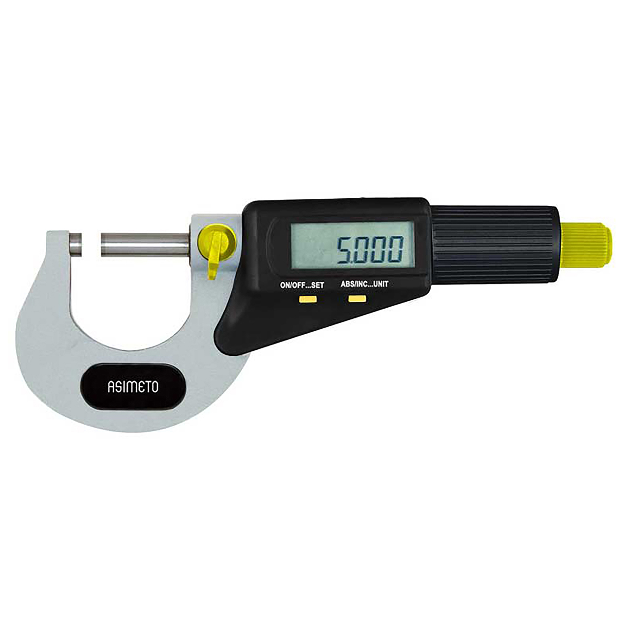 Asimeto 7116021 | 2.0000" Maximum Measurement Carbide Economic Digital Micrometer