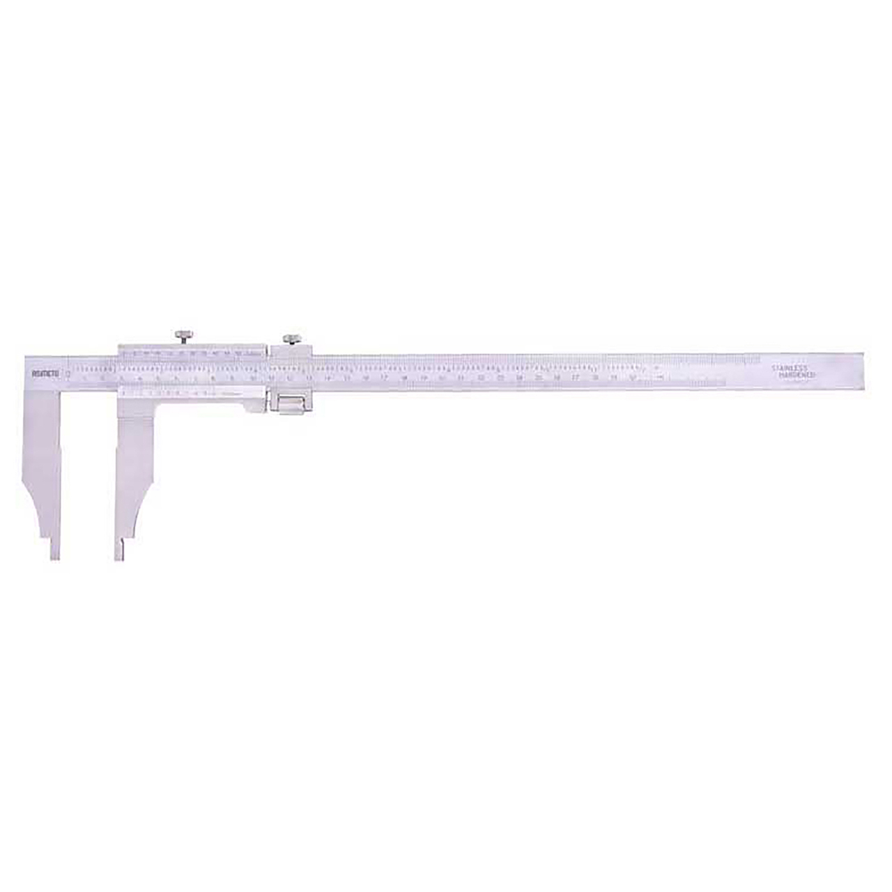 Asimeto 7311601 | 60" Maximum Measurement x 0.0010" Graduation Stainless Steel Vernier Caliper