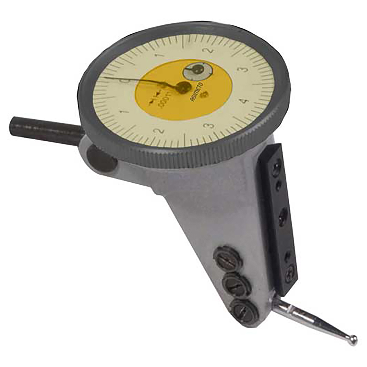 Asimeto 7504563 | 0.0600" Maximum Measurement x 0.0005" Graduation Vertical Dial Test Indicator