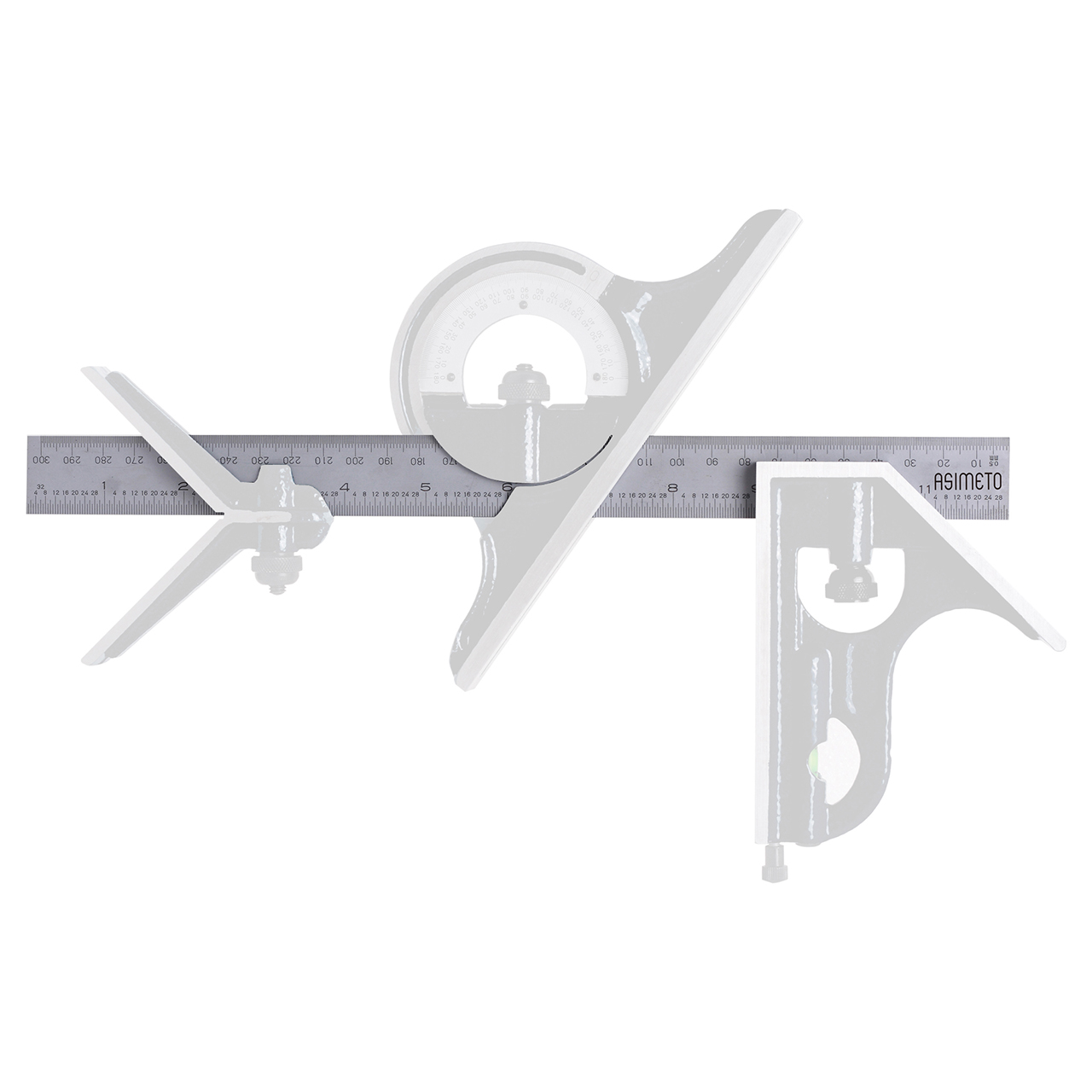 Asimeto 7910051 | 12" Length Combination Square Blade