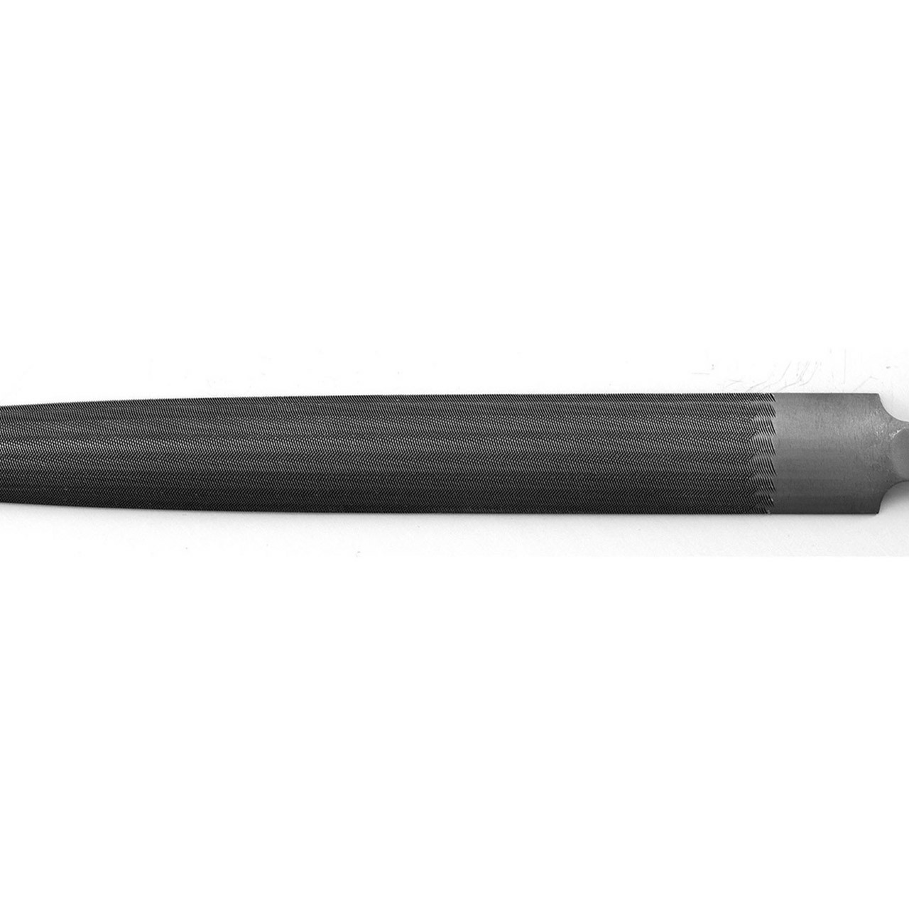 Simonds 83497500 | 5-1/2" Length x 13/64" Width x 1/16" Thickness 2 Cut Half Round Swiss-Pattern Needle File