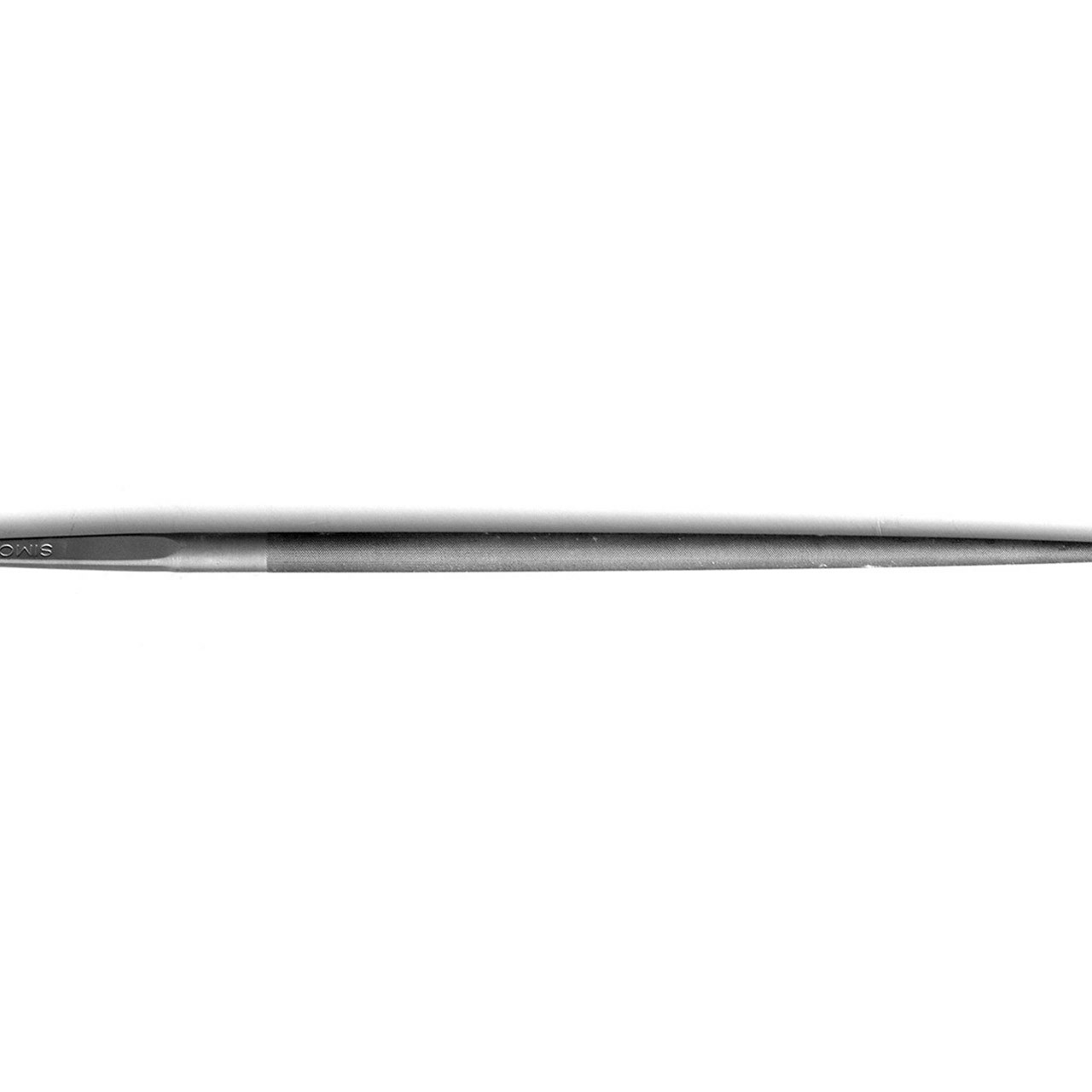 Simonds 83530000 | 6-1/4" Length x 1/8" Width x 1/16" Thickness 0 Cut Round Swiss-Pattern Needle File