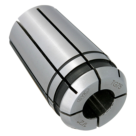Techniks 04008-23/32 | 0.703" - 0.719" Capacity x 23/32" Shank x 1.062" Width TG75 Steel Super Precision Collet