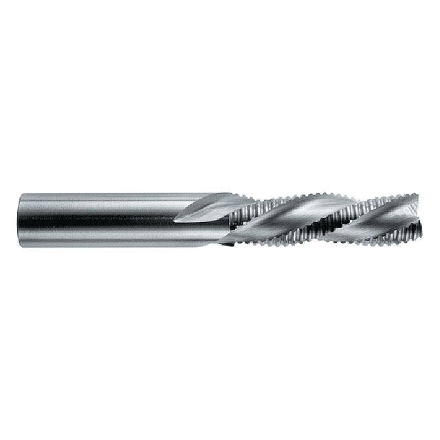 RobbJack WRD-301-24 | 0.750" Diameter x 0.750" Shank x 5.250" OAL 3 Flute Uncoated Roughing End Mill