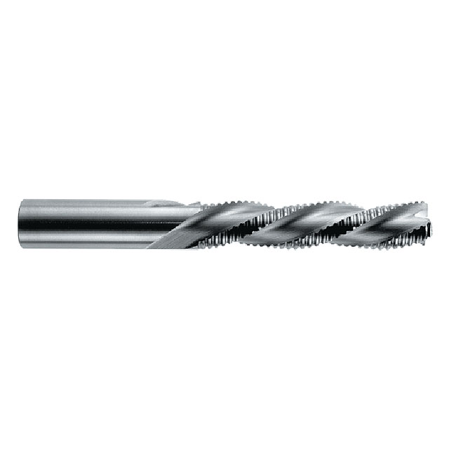 RobbJack WRD-303-20 | 0.6250" Cutting Diameter x 0.6250" Shank x 4.6250" OAL 3 Flute Uncoated Roughing End Mill