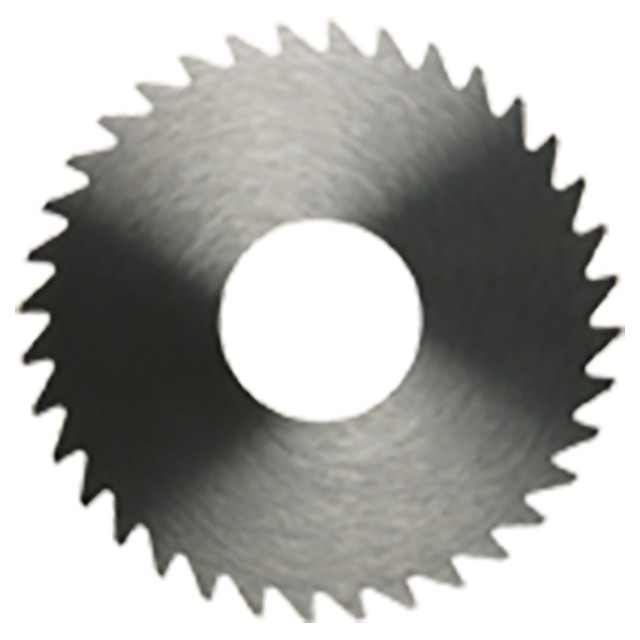 RobbJack C15-0350-16-36 | 0.500" Diameter x 0.035" Thickness 36 Teeth Uncoated Slitting Saw