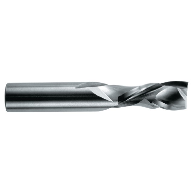 RobbJack HB-402-16 | 0.5000" Diameter x 0.5000" Shank x 3" OAL 2 Flute Uncoated Square End Mill