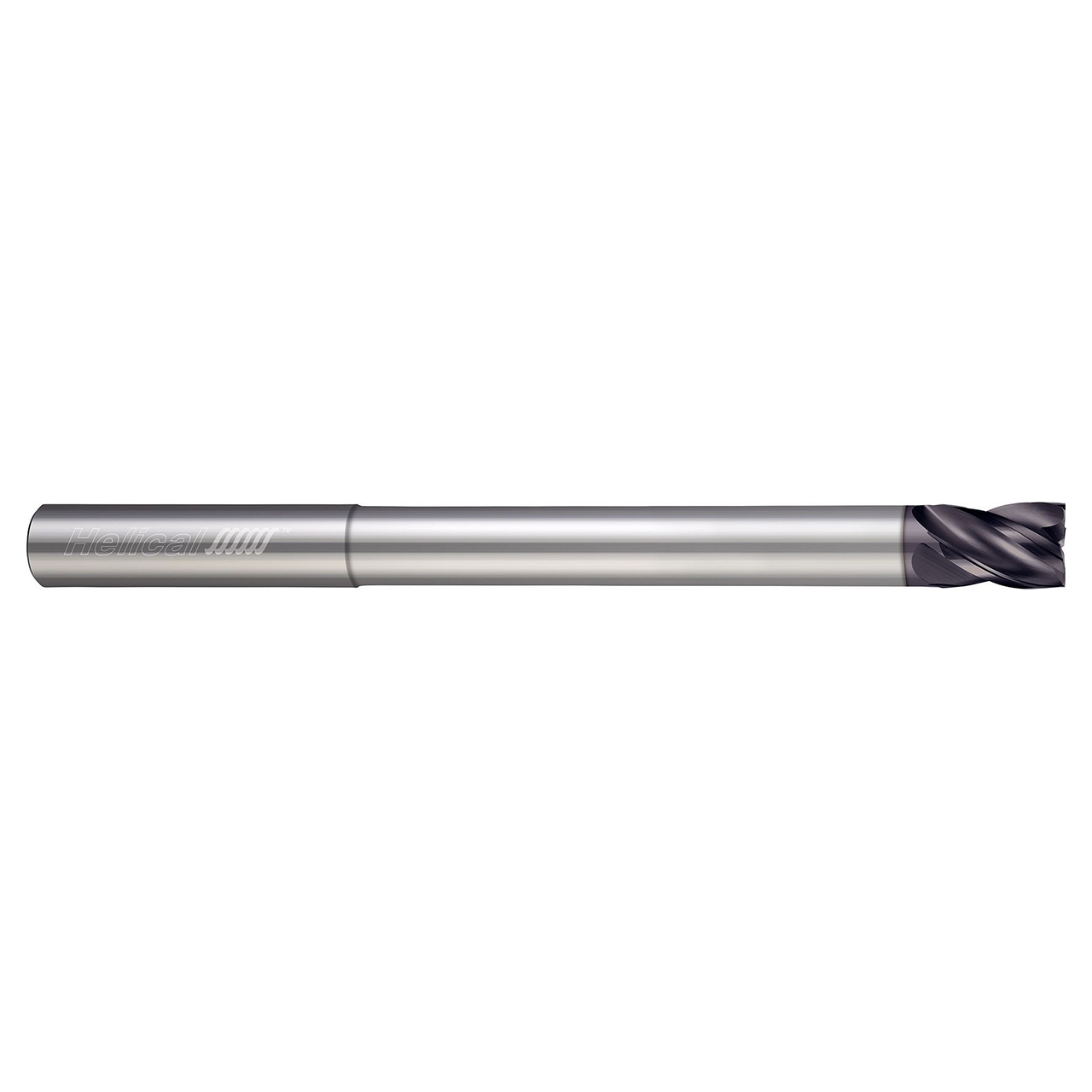 Helical Solutions 88563 | HSV-RN-4 0.750" Diameter x 0.750" Shank x 7.000" OAL x 1.000" LOC 4 Flute Aplus Coated Square End Mill