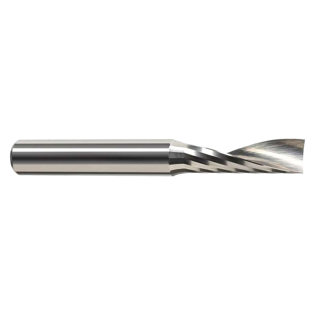 Harvey Tool 722793 | 3/32" Diameter x 1/8" Shank x 3/4" LOC x 2" OAL 1 Flute Uncoated Square End Mill