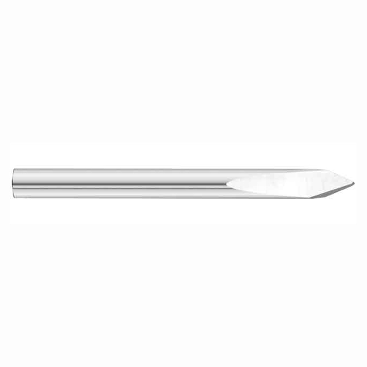 Carbro DD-2010-3 | 0.2010" Diameter x 3" OAL x 35 Degree Point Angle 2 Flute Solid Carbide Spade Drill