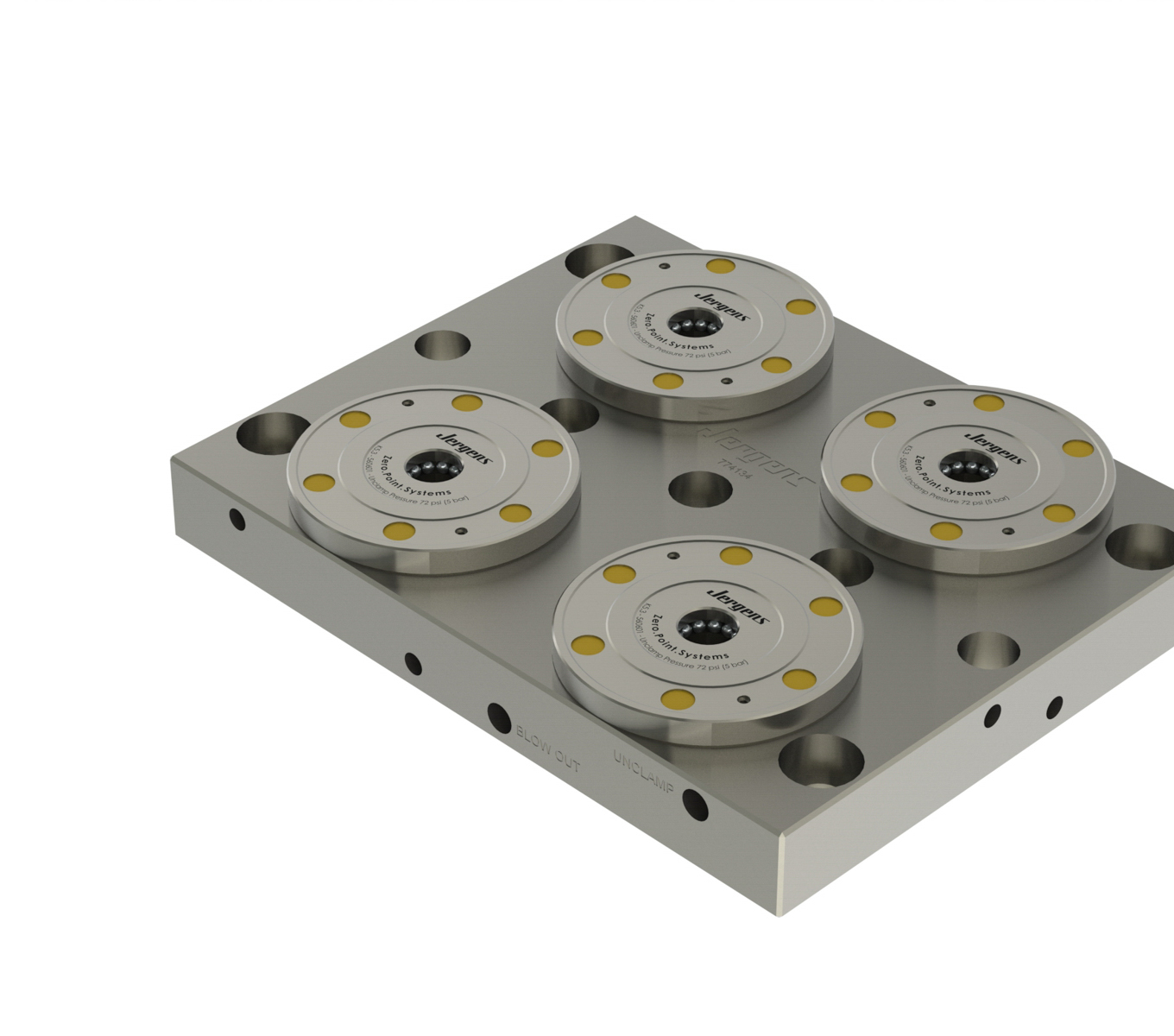 Jergens 30111 | K5 Stud Size Fixture Plate
