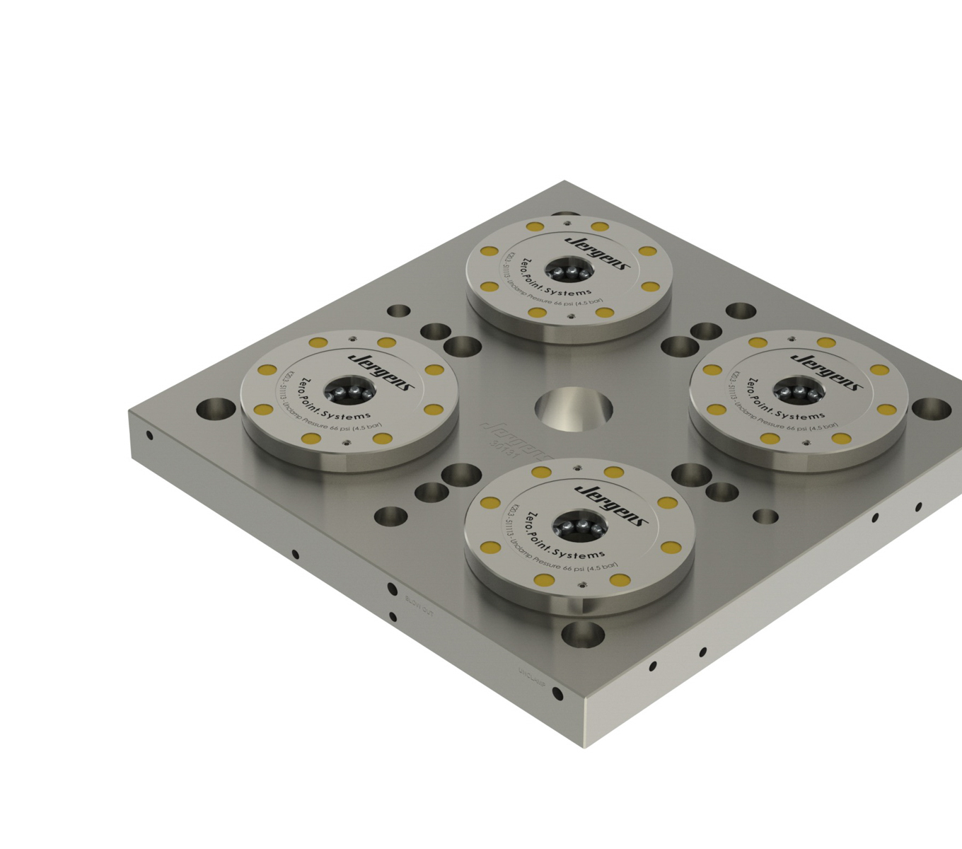 Jergens 30131 | K20 Stud Size Fixture Plate